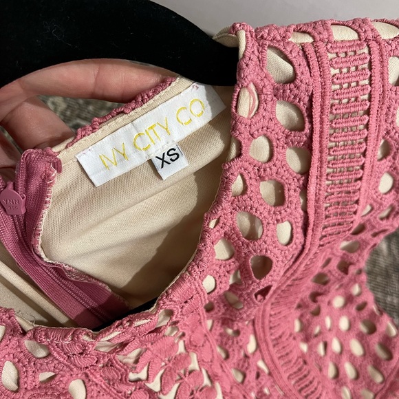 Ivy City Co Vera Dress in Pink
XS - Picture 3 of 5